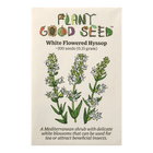 White Flowered Hyssop