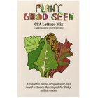 Community Supported Agriculture (CSA) Lettuce Mix