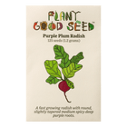 Purple Plum Radish
