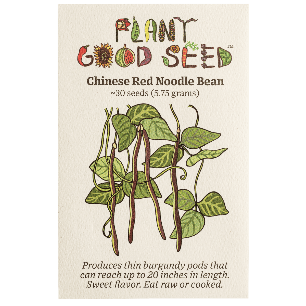 Chinese Red Noodle Bean