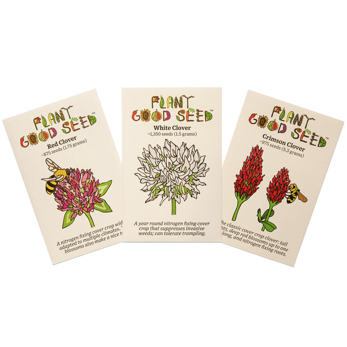 Clover Seed Collection - 3 packets