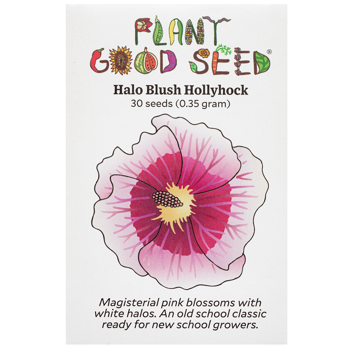 Halo Blush Hollyhock