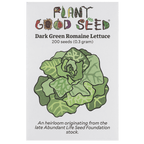Dark Green Romaine Lettuce