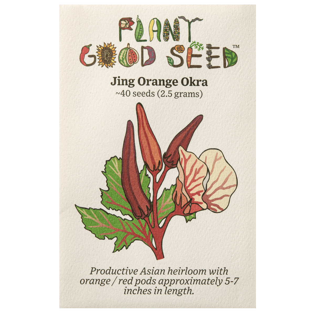 Jing Orange Okra
