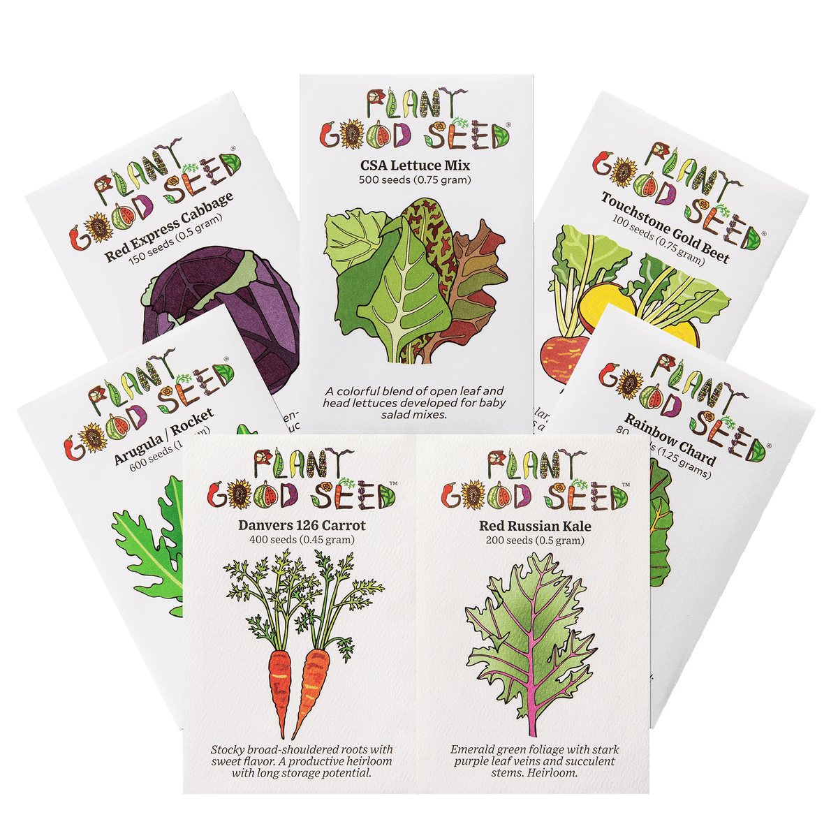 Fall Workhorses Seed Collection - 7 packets