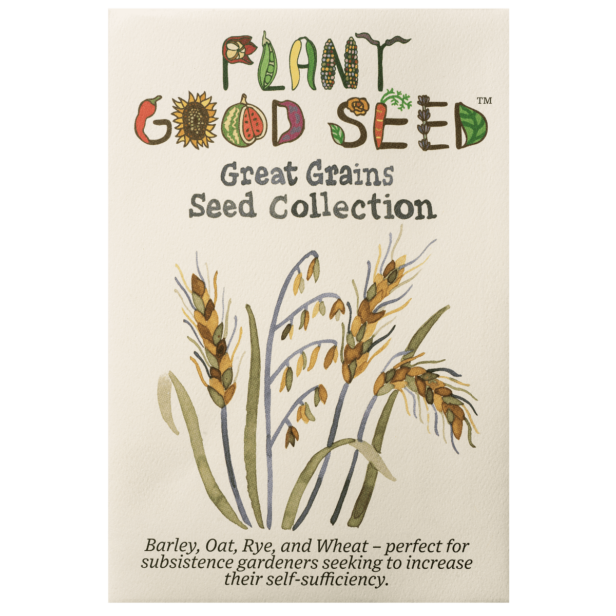 Great Grains Seed Collection - 4 packets