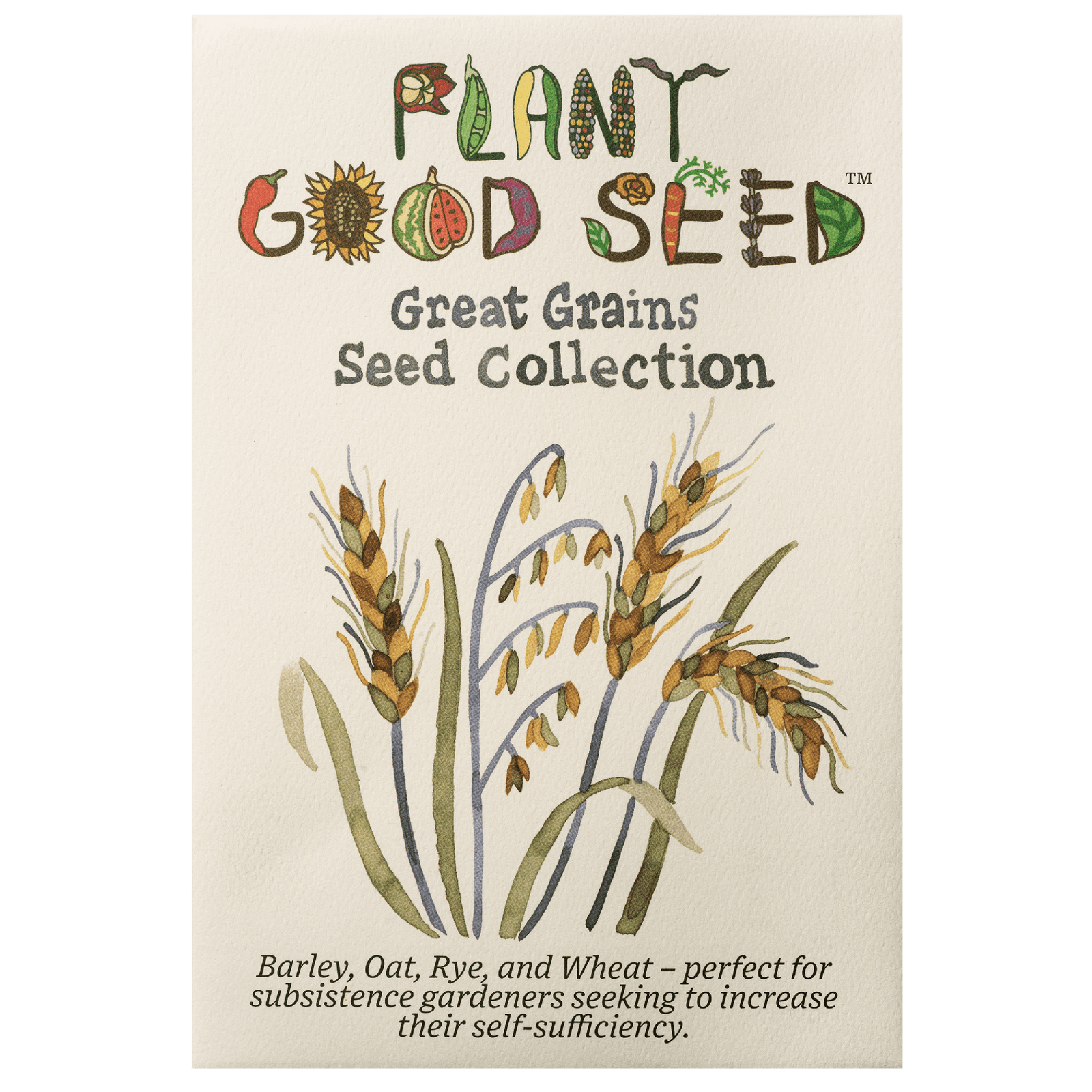 Great Grains Seed Collection - 4 packets