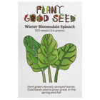 Winter Bloomsdale Spinach