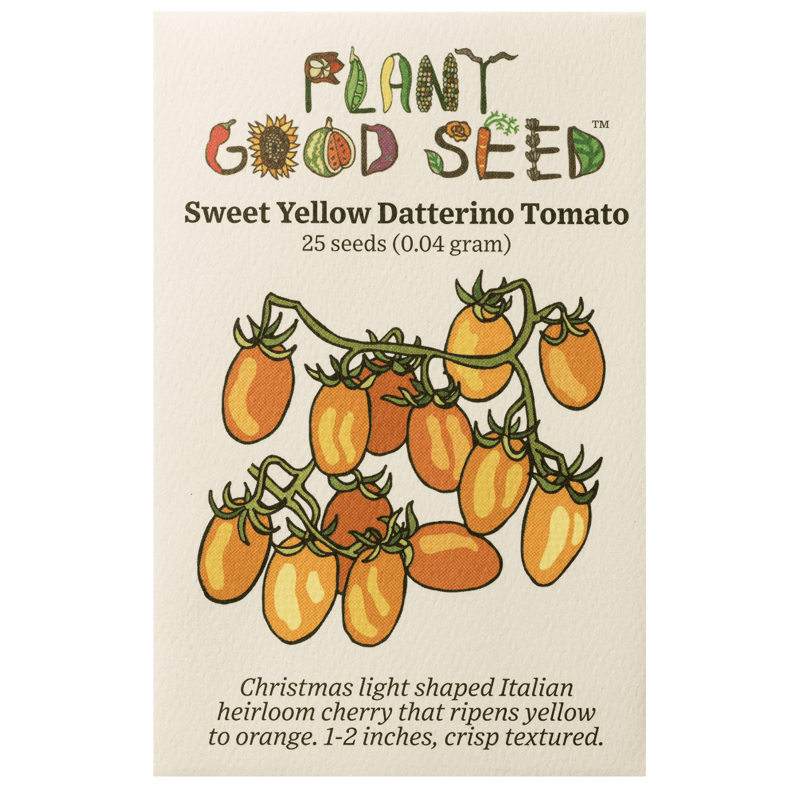 Sweet Yellow Datterino Tomato