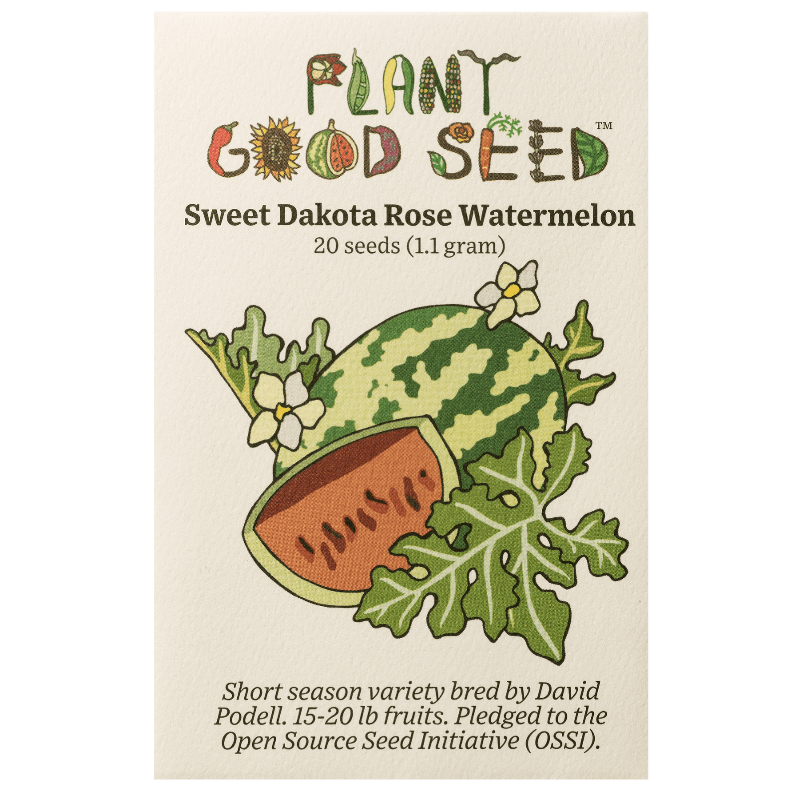 Sweet Dakota Rose Watermelon