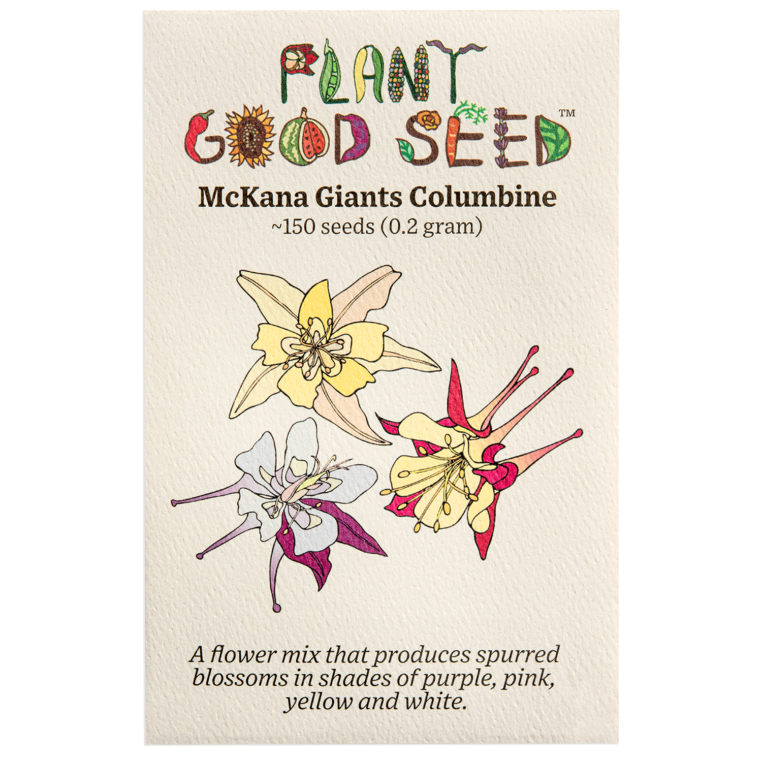 McKana Giants Columbine Flower