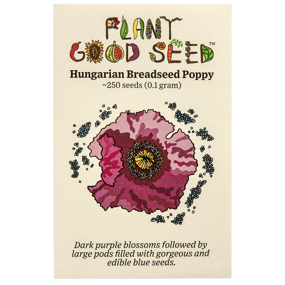 Hungarian Breadseed Poppy