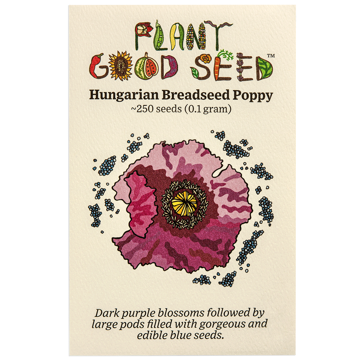 Hungarian Breadseed Poppy