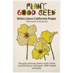 White Linen California Poppy