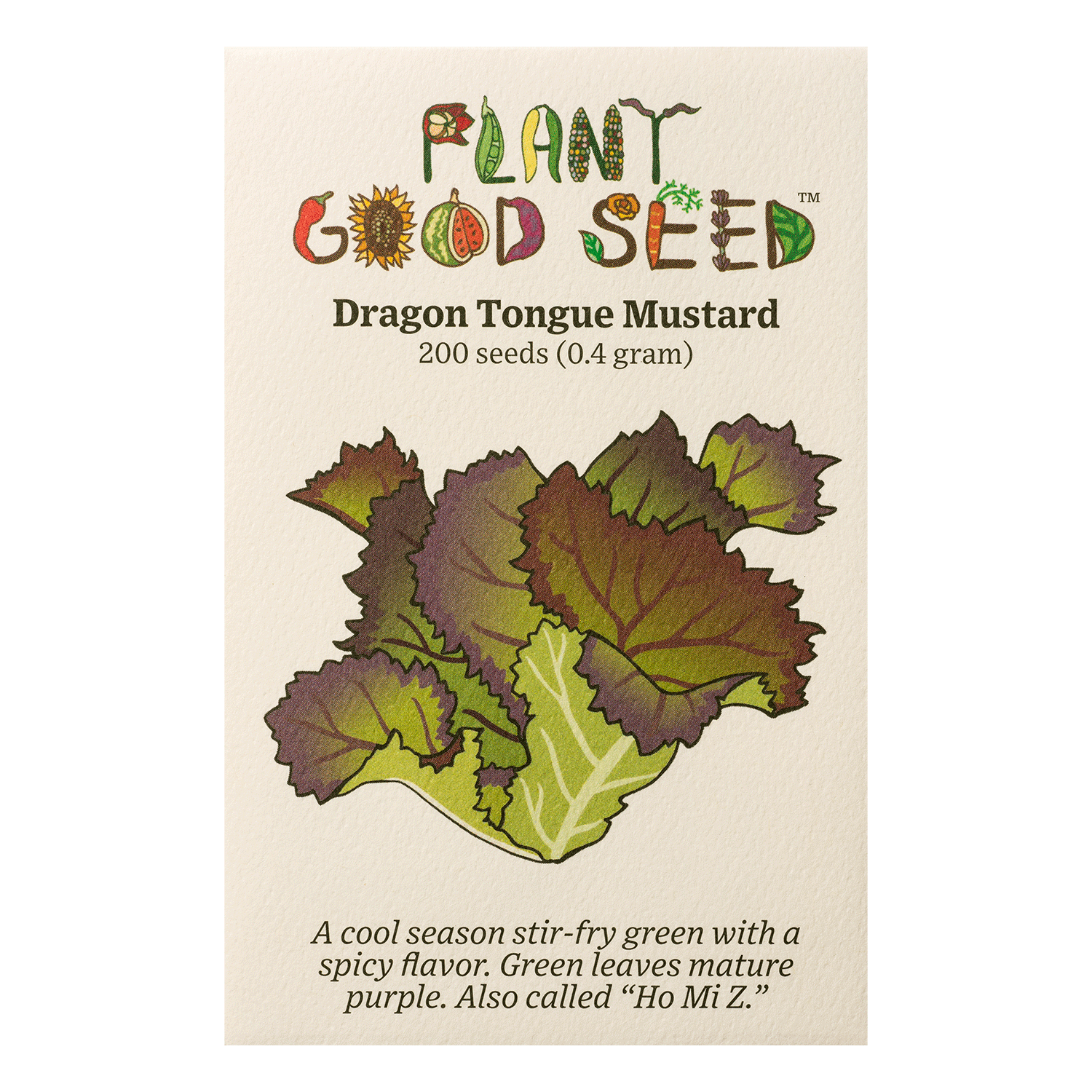 Dragon's Tongue Mustard Green