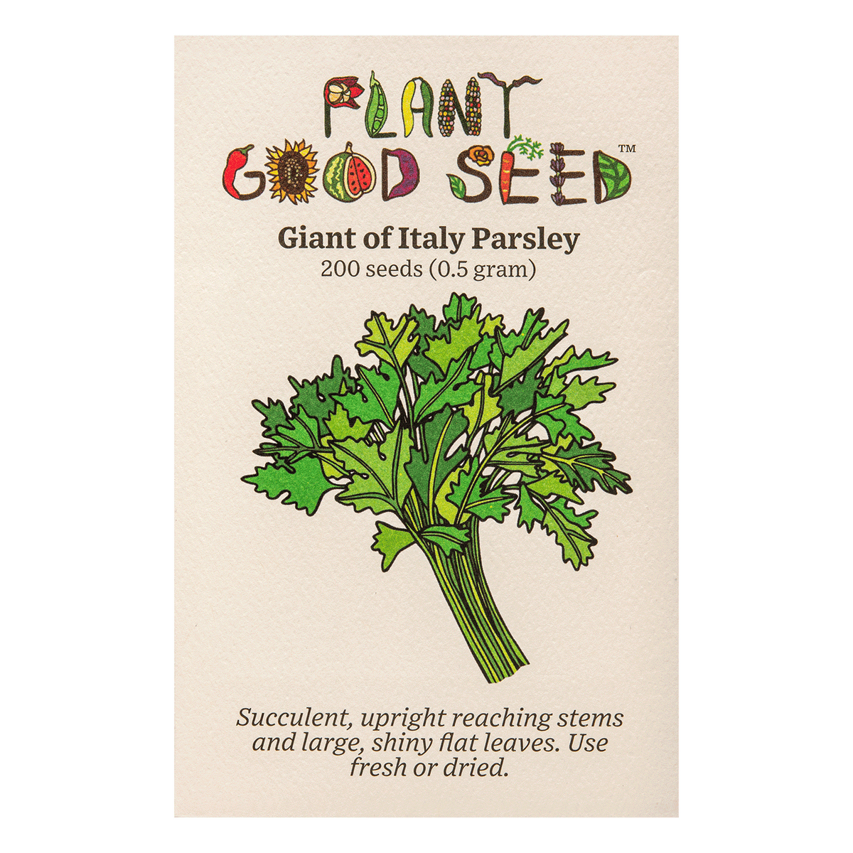 Giant of Italy Parsley