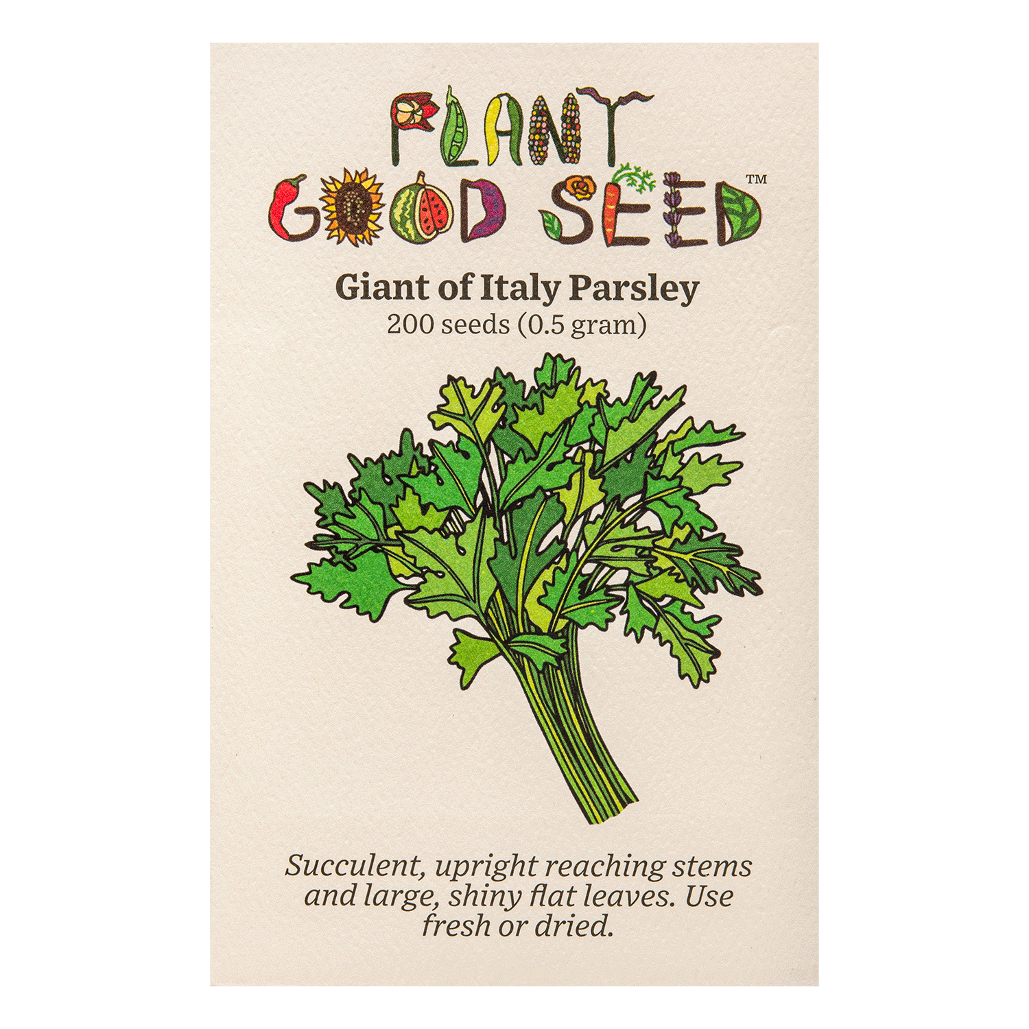 Giant of Italy Parsley