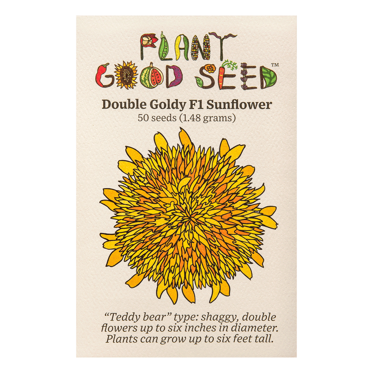 Double Goldy F1 Sunflower