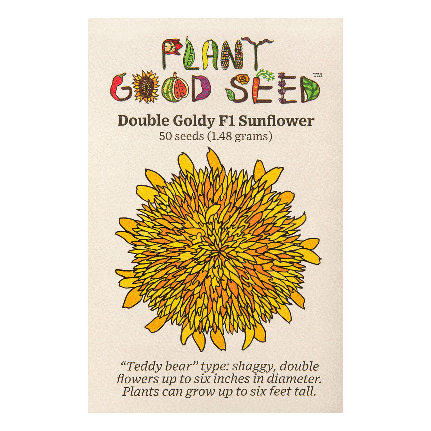 Double Goldy F1 Sunflower